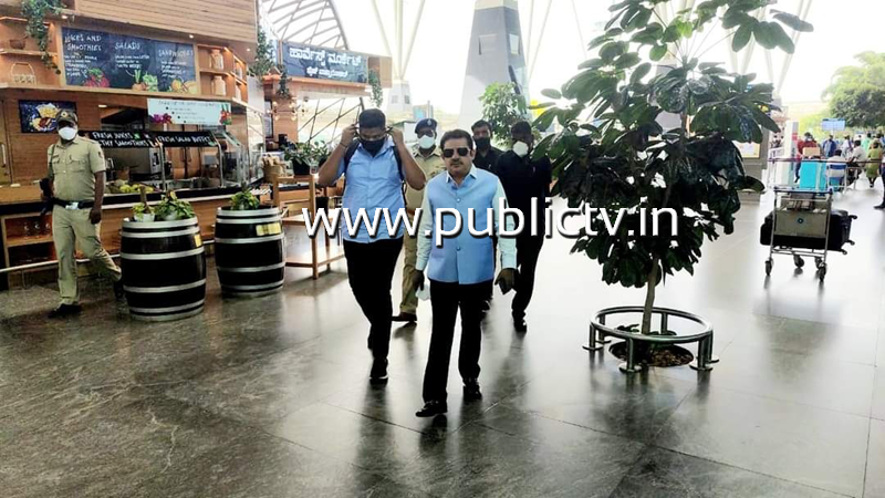 Zameer Ahamed leaves for New Delhi