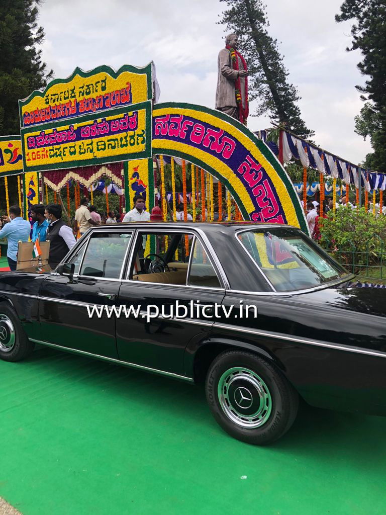 devaraj urs benz car new 2