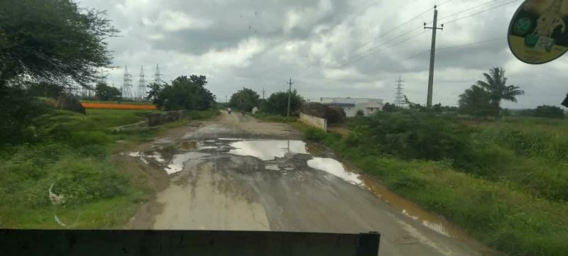haveri road pothole 2 2