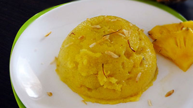 pineapple kesari bath