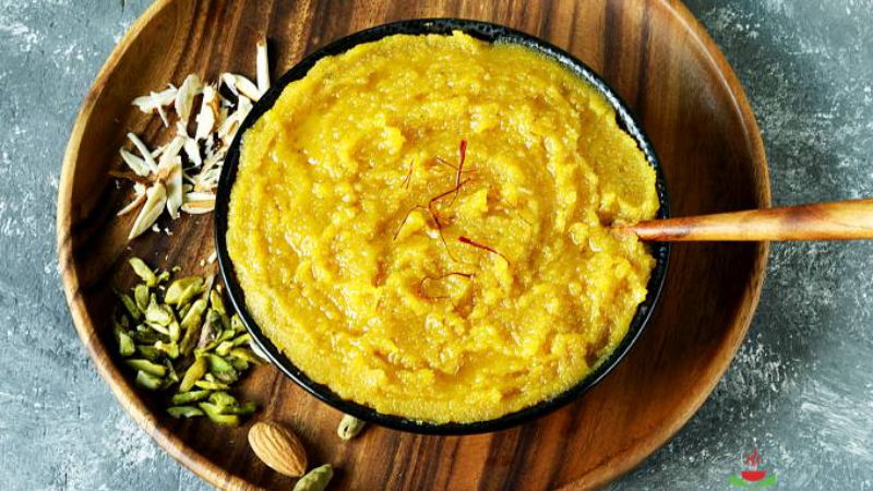 Almond halwa 1