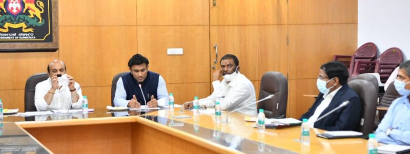 Covid Vaccination campaign meeting Karnataka 2