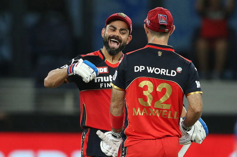 Glenn Maxwell virat kohli