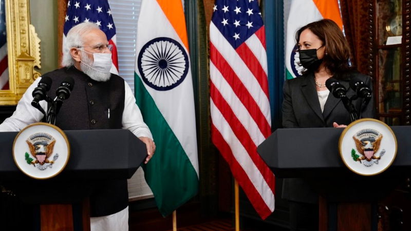 MODI AND KAMALA HARIS 1