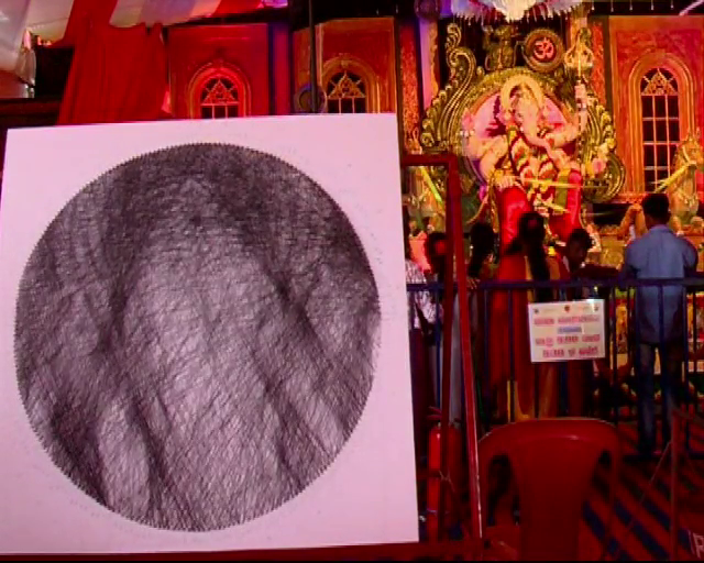 chitradurga mahaganapathi string art 1