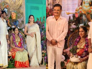 nikhil kumaraswamy Wife revathi baby shower ceremony Bengaluru