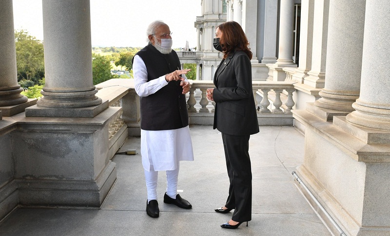 pm modi kamala harris