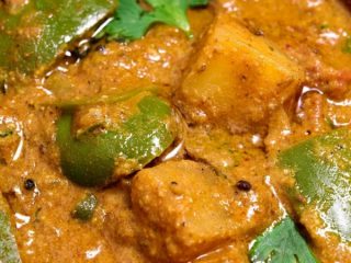 potato capsicum curry