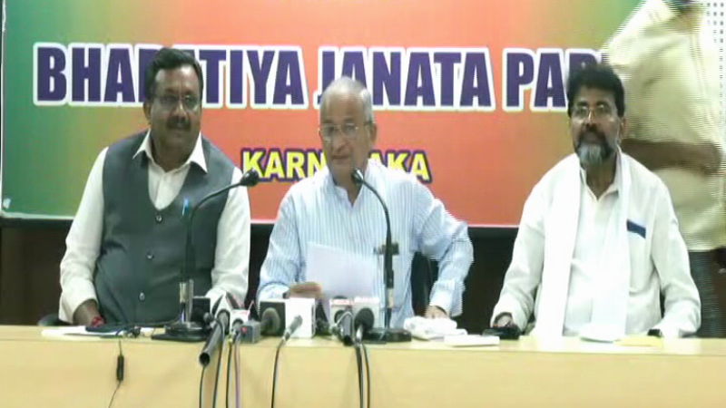 BJP PRESSMMEET bengaluru 1