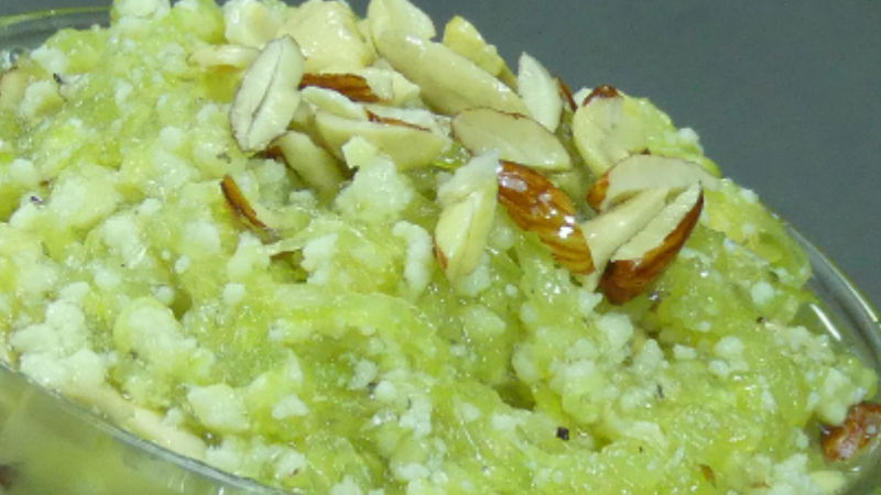 Bottle gourd halwa 1