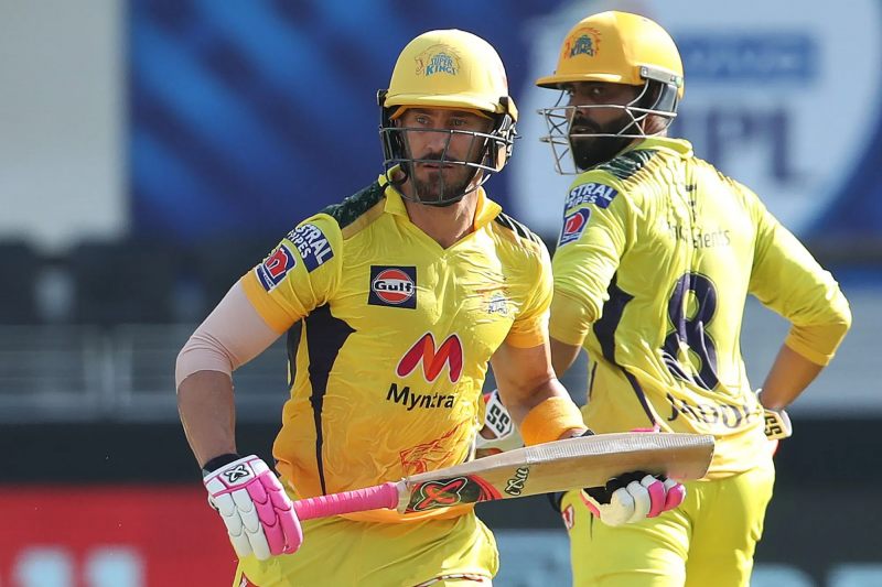 Faf du Plessis and ravindra jadeja