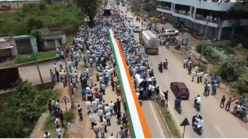 Flag of India India Book of Records 2021 Dharwad