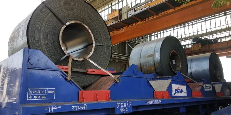 Indian Railways in collaboration jindal steel BFNV rakes 1