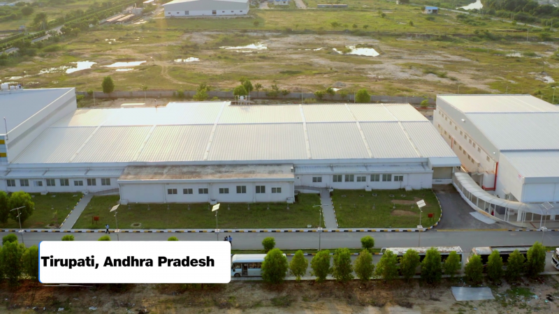 Jio unveils the making of JioPhone Next tirupati factory video 5