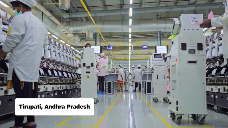 Jio unveils the making of JioPhone Next tirupati factory video 6