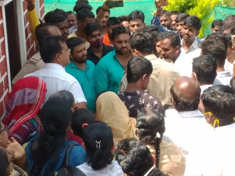 Religious Conversion Hindu activists MLA Bellad block Hubballi Dharwad road 3 1