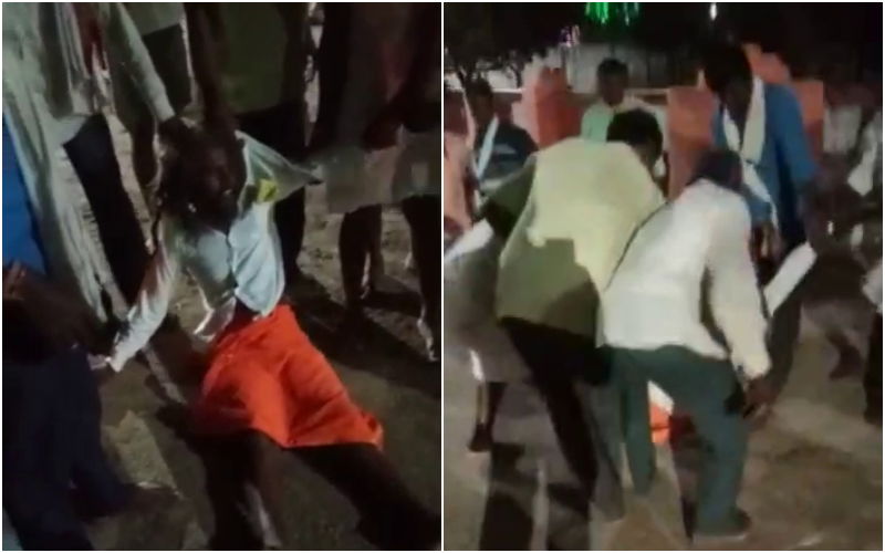 matha manikeshwari trust members kicks sadhu Yanagundi Ashram kalaburagi 2
