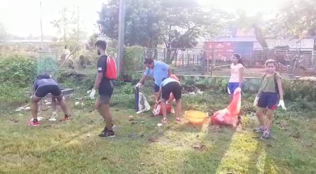 uttara kannada beach cleaning gandhi jayanti 2