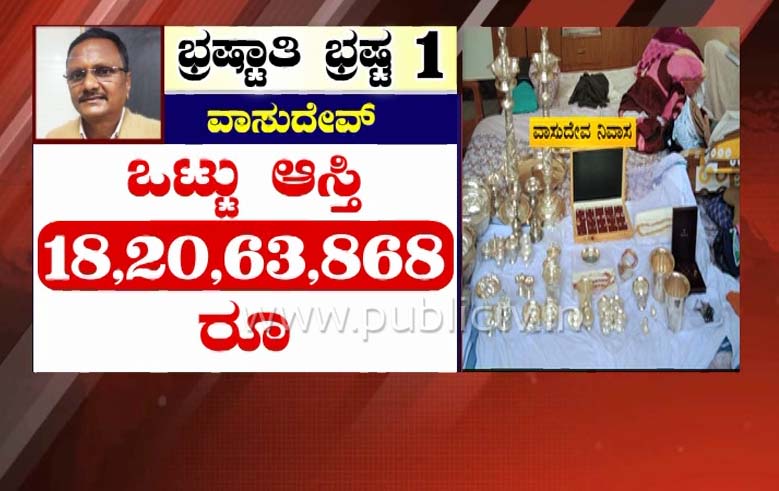 ACB Raids in Karnataka corrupt officials value of the seized items was estimated 1