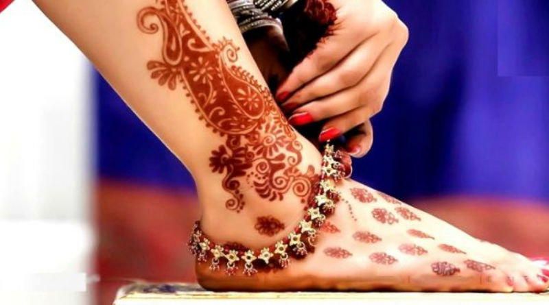 Foot Mehndi Designs