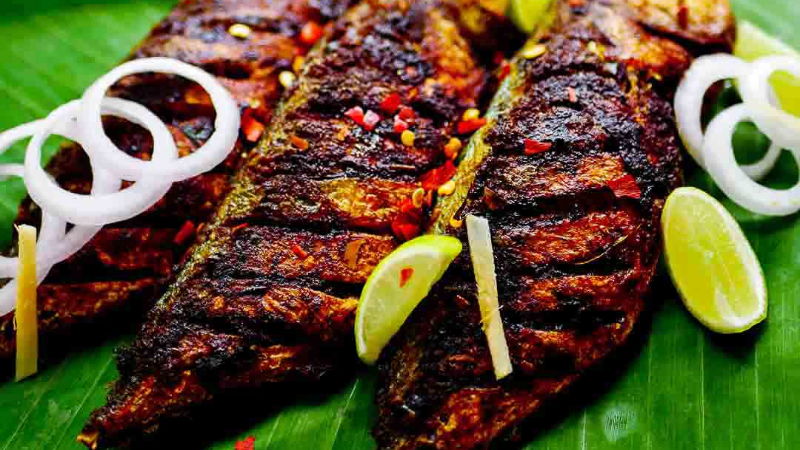 Mackerel Fish pepper fry 1