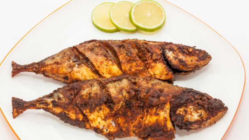 Mackerel Fish pepper fry