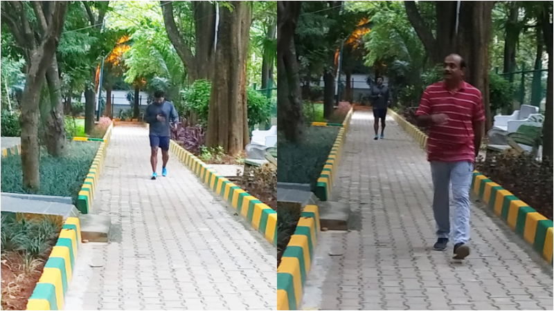 Puneeth Raj Kumar Morning Walk fake photo circulating on social media 2