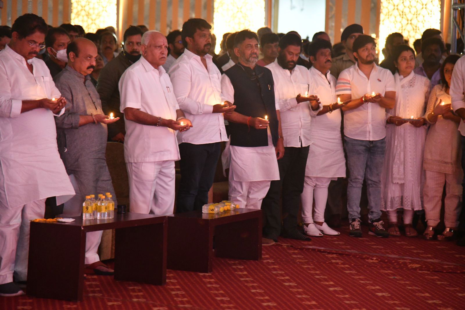Puneeth Rajukumar Geethanamana basavaraj bommoa yediyurappa dks hivakumar ashok