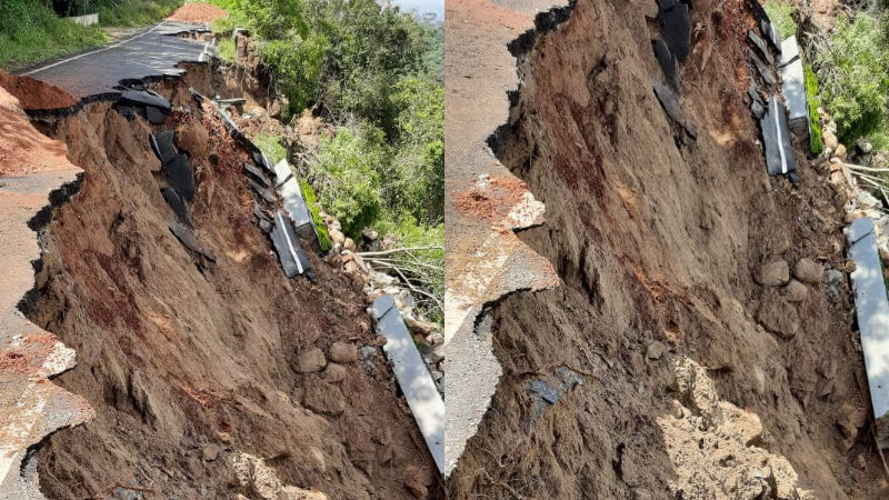 chamundi hill land slide