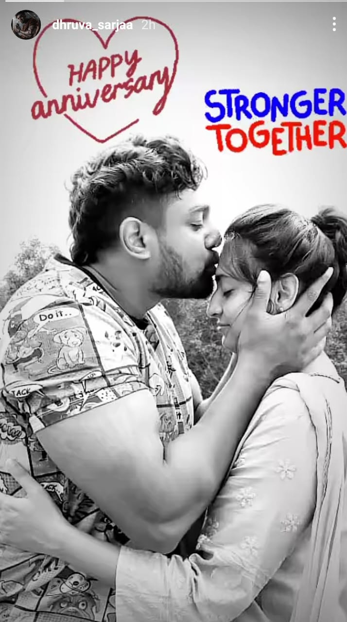 dhruva sarja and prerana