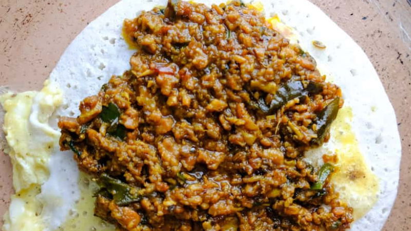 mutton dosa 5
