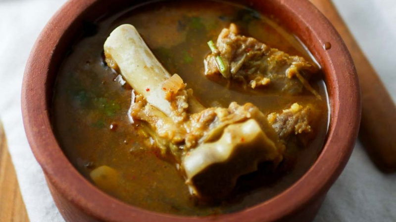 mutton soup 1