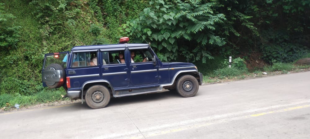 police jeep