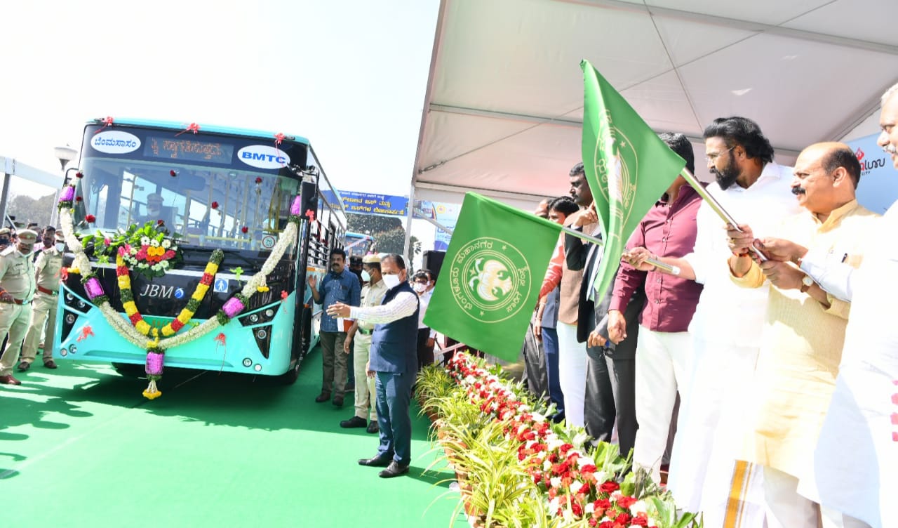 BMTC JBM ELECTRIC BUS 1