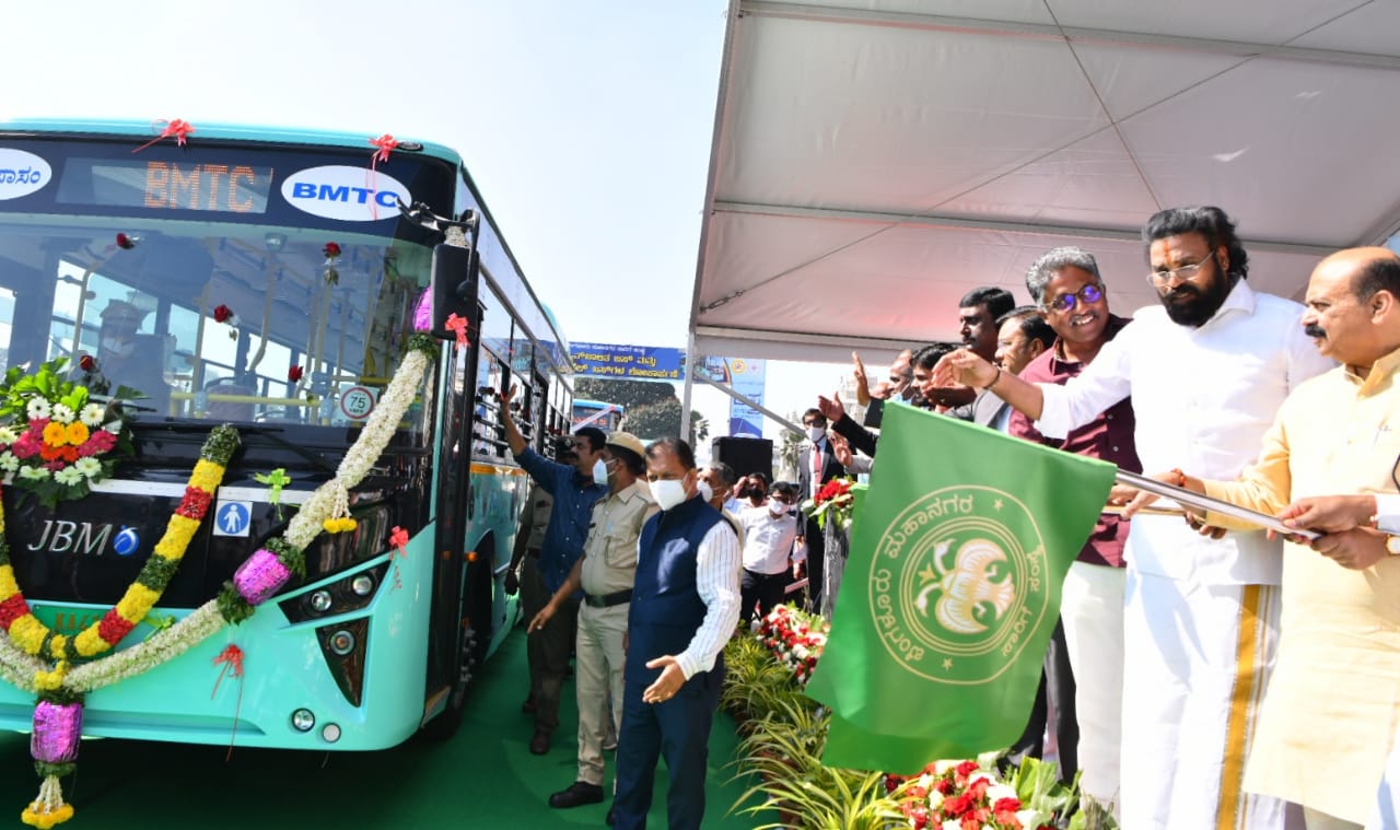 BMTC JBM ELECTRIC BUS 2