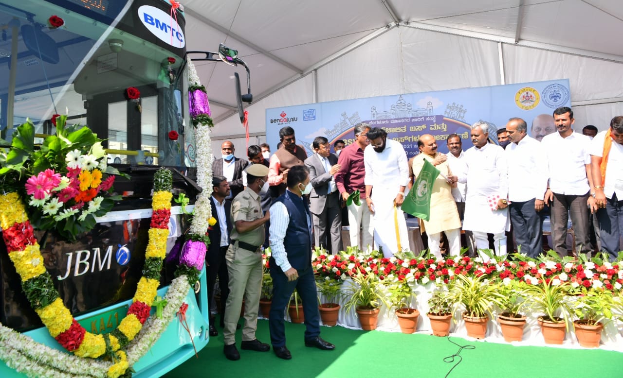 BMTC JBM ELECTRIC BUS 2
