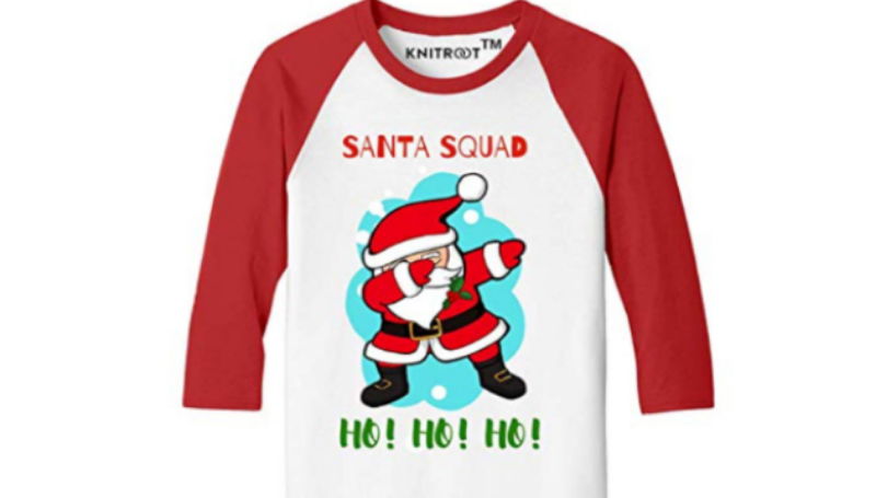 Unisex Santa Squad Kids T Shirt