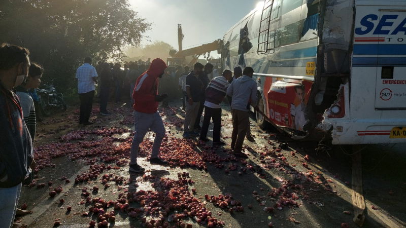 accident nelamangala 2