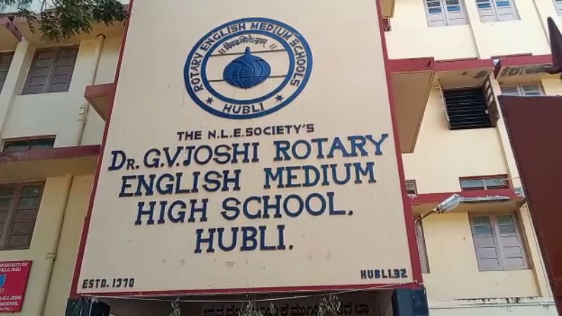 corona hubballi school 2