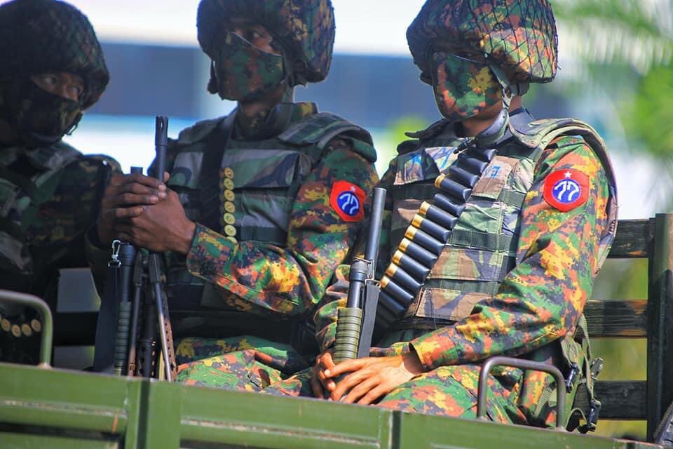 myanmar military