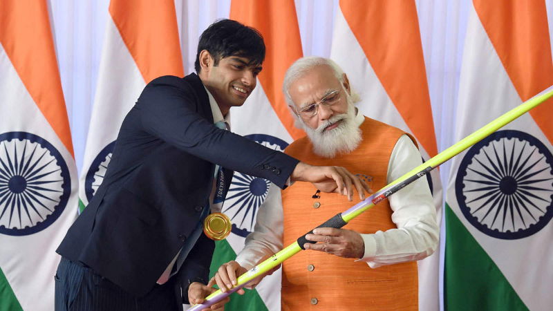 neeraj and modi 1