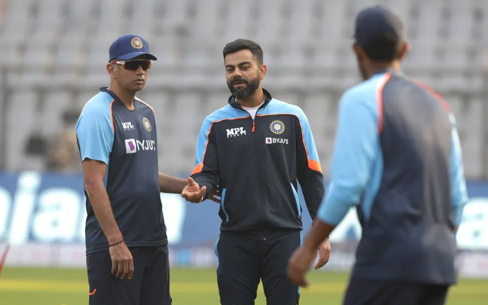 ruhul dravid virat kohli