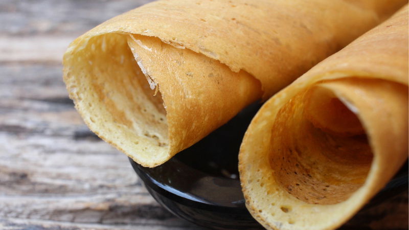 white flour dosa 1