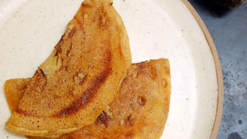 white flour dosa 2