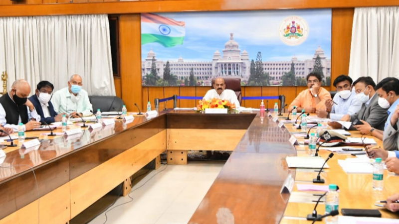 BASAVARJ BOMMAI CORONA MEETING