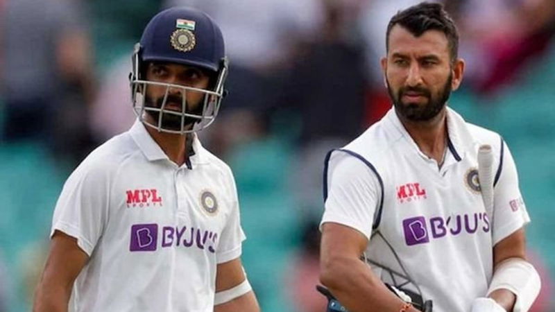CHETHESHWARA PUJARA AND RAHANE