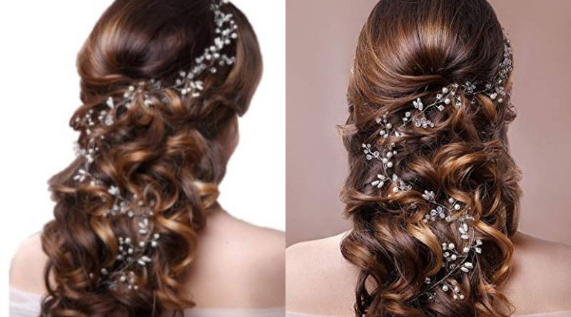 Crown Pearl Floral Hair