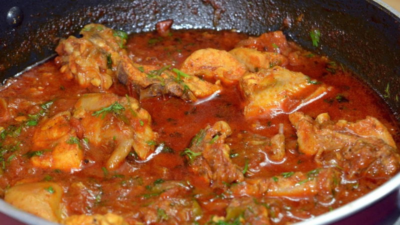 Guntur Chicken Curry 4