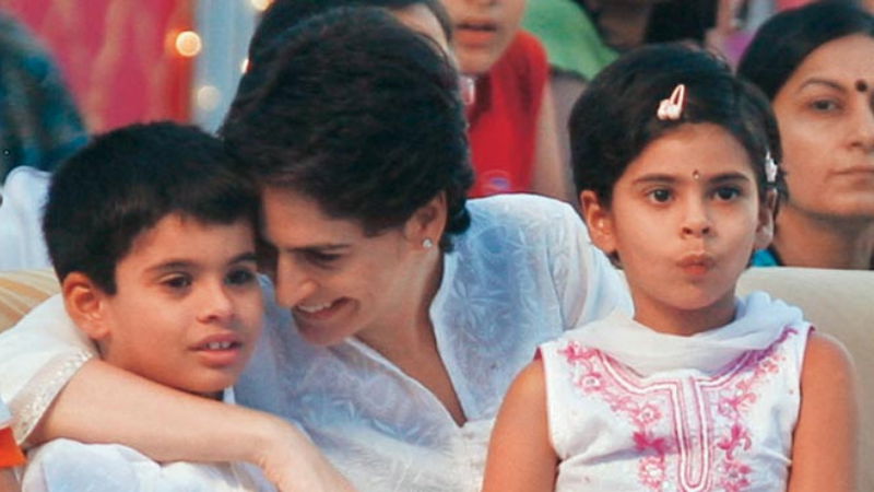Miraya Vadra Raihan Vadra Priyanka Gandhi 1