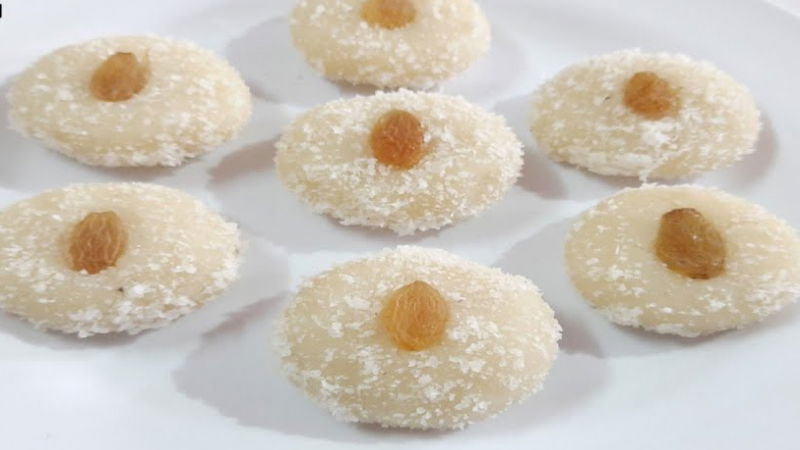 Rice flour sweet peda